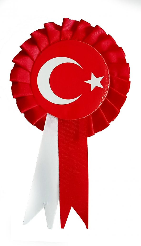 6 Adet Türk Bayrağı Model Yaka Arması Bayrak Rozet 8x13 Cm