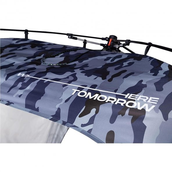 Where Tomorrow Pavillon Otomatik Gazebo-KAMUFLAJ - Resim 5