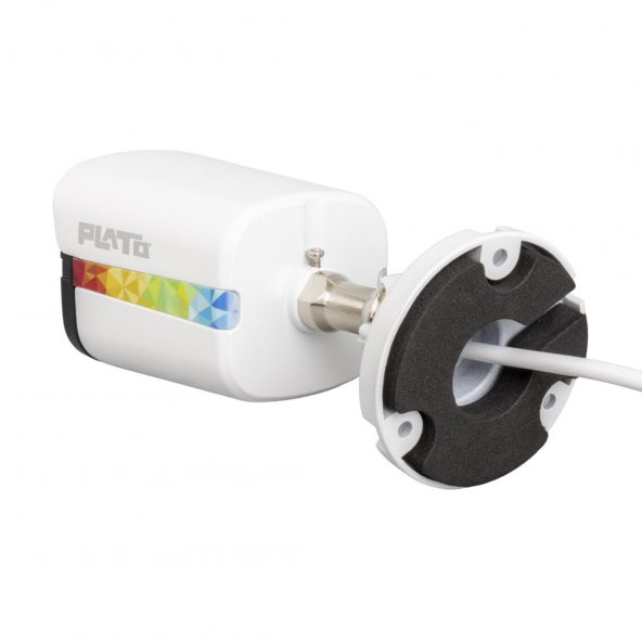 Plato PL-22995 5Mp Color Vu Mikrofonlu 2.8 Mm 3 Atom Led Metal Kasa Ahd Bullet Kamera - Resim 2
