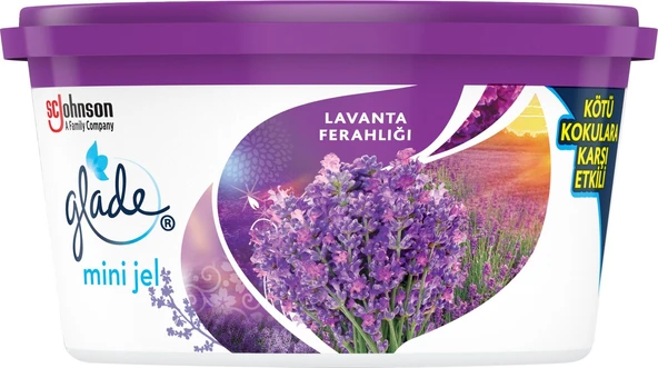 Glade Lavanta Ferahlığı 70 gr Mini Jel Oda Kokusu