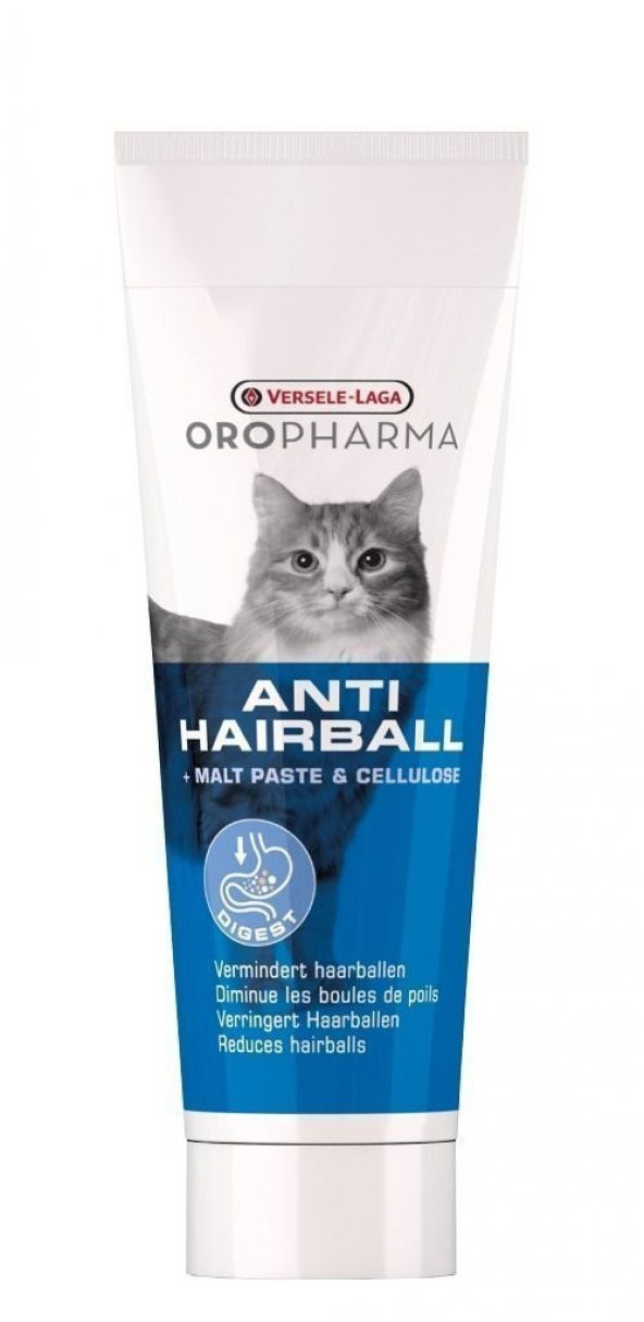 Versele-Laga Oropharma Anti Hairball Kedi Malt Macunu