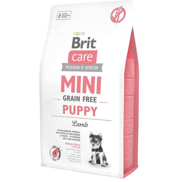 Brit Care Mini Puppy Tahılsız Kuzu Etli 2 Kg