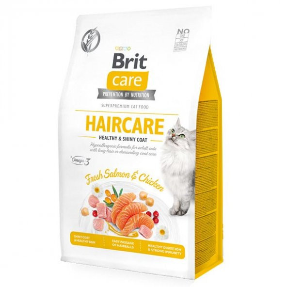 Brit Care Hair Care Somonlu Tavuklu Tahılsız 2 Kg