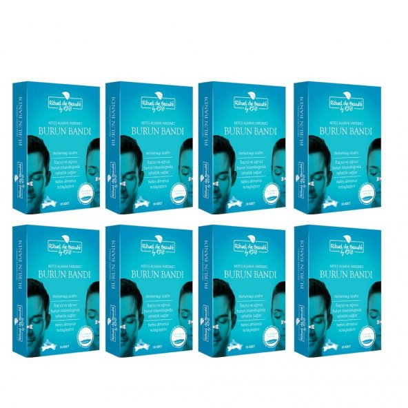 Rituel De Beaute Nefes Almaya Yardımcı Burun Bandı 10lu x 8 Paket - 2