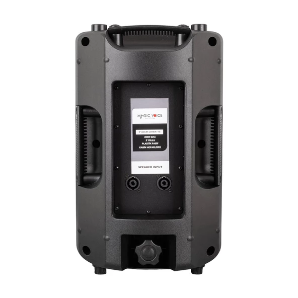 MAGICVOICE MV-3408 20 CM 200 WATT 8 PLASTİK KABİN PASİF HOPARLÖR - 2