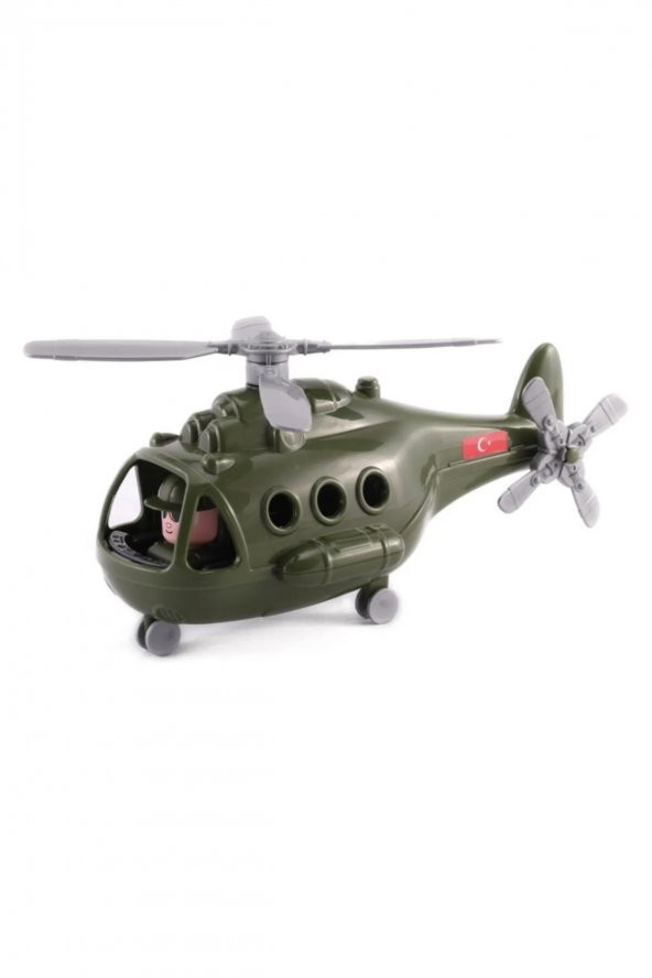 TOPTANBULURUM Polesie Oyuncak Savaş Helikopteri - 1