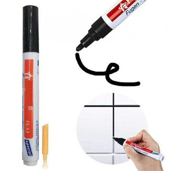 MasterCare Siyah 120 Metrelik Fayans Derz Boyası Seti 715401