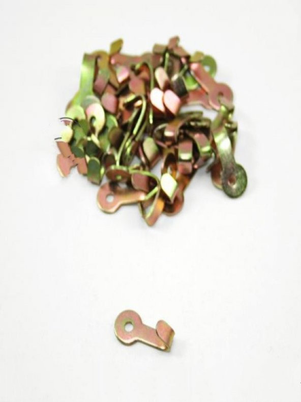 Duvar Tipi Küçük Askı - (2x1cm) - 100 Adet