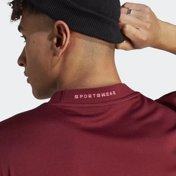 Adidas IJ6461 Bl Mesh T Q3 Erkek T-Shirt - Resim 6