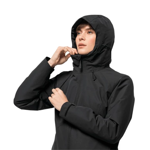 Jack Wolfskin 1115681-6000 Heidelstein Ins Jkt W Kadın Outdoor Mont - 4
