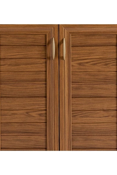 ZEYTUN 2 Kapaklı Çok Amaçlı Dolap - 5