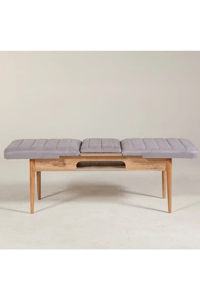 ZEYTUN Ahşap Açılır Bench Atlantik Soho Gri - 4