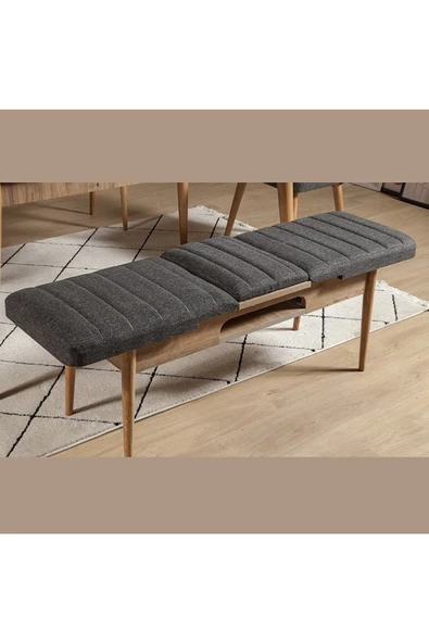 ZEYTUN Roma Large Mutfak Masa Takımı Atlantik Antrasit - 2