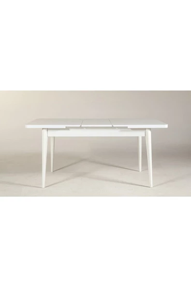 ZEYTUN Ahşap Açılır Yemek Masası Beyaz - 2