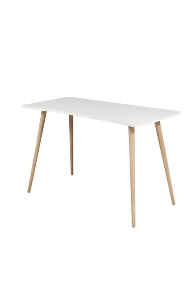 ZEYTUN Alvin Düz Beyaz Çalışma Masası - 7