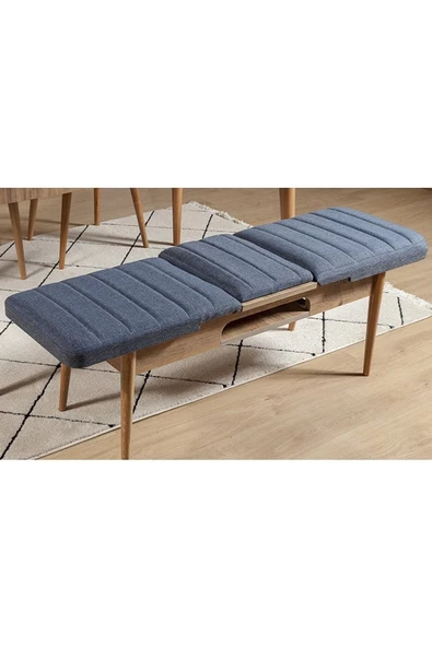 ZEYTUN Ahşap Açılır Bench Atlantik Lacivert