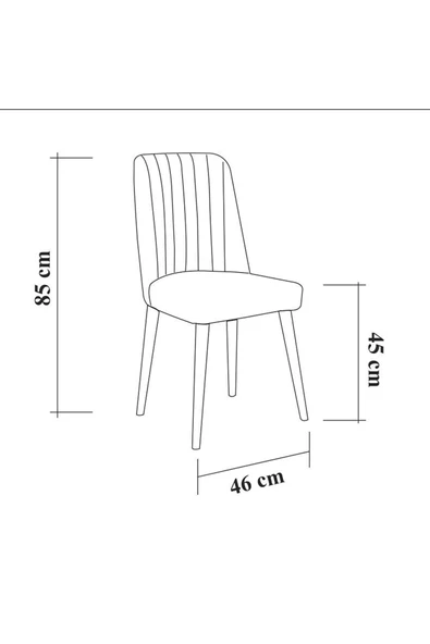 ZEYTUN Roma Large Mutfak Masa Takımı Atlantik Lacivert - 7