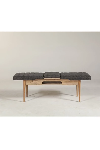 ZEYTUN Ahşap Açılır Bench Atlantik Antrasit - 2