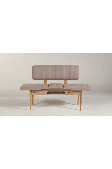 ZEYTUN Ahşap Sırtlı Bank Atlantik Taş - 3