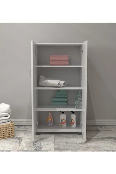 ZEYTUN Alena 2 Kapaklı Çok Amaçlı Dolap - 3