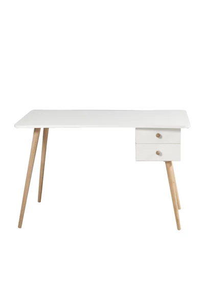 ZEYTUN Beyaz 2 Çekmeceli Çalışma Masası - 4