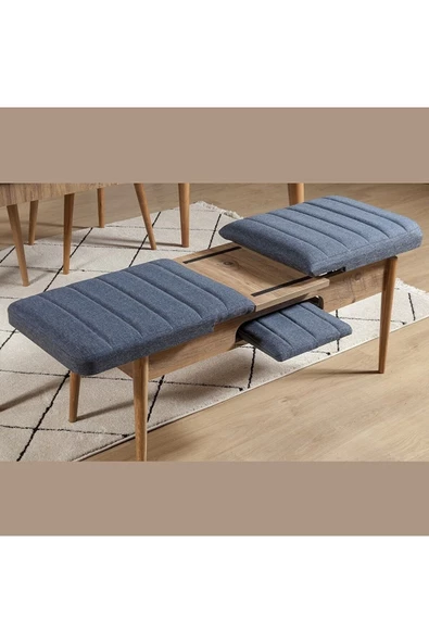 ZEYTUN Roma Large Mutfak Masa Takımı Atlantik Lacivert - 2