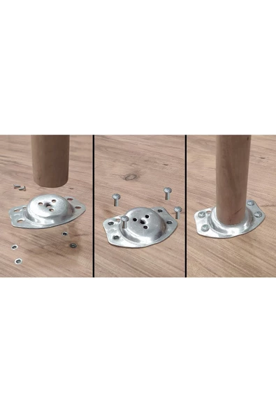 ZEYTUN Ceviz 2 Çekmeceli Çalışma Masası - 4