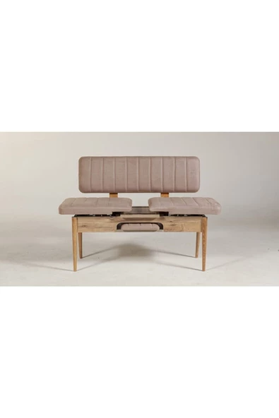 ZEYTUN Ahşap Sırtlı Bank Atlantik Taş - 2