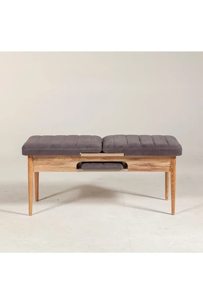 ZEYTUN Ahşap Açılır Bench Atlantik Soho Antrasit - 2
