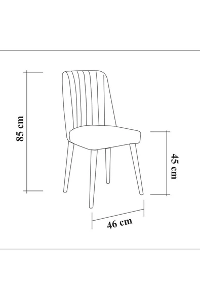 ZEYTUN Roma Large Mutfak Masa Takımı Soho Gri - 6