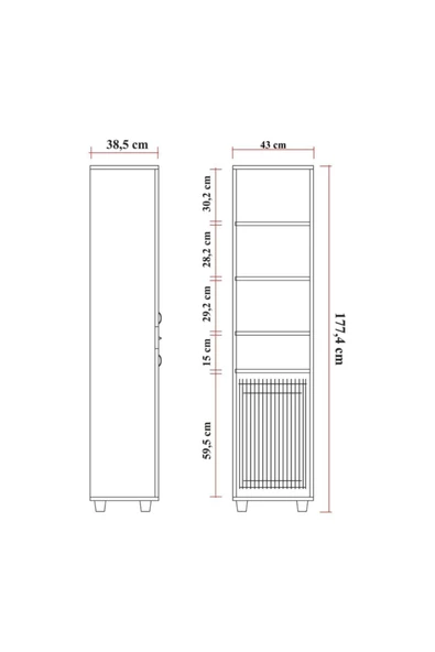 ZEYTUN Banyo Ve Mutfak Dolabı - 6