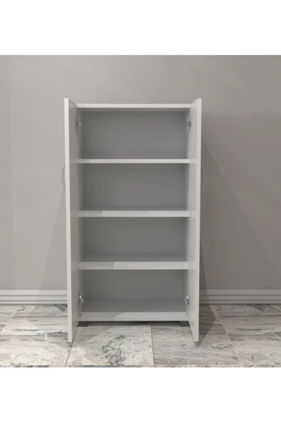 ZEYTUN Alena 2 Kapaklı Çok Amaçlı Dolap - 4