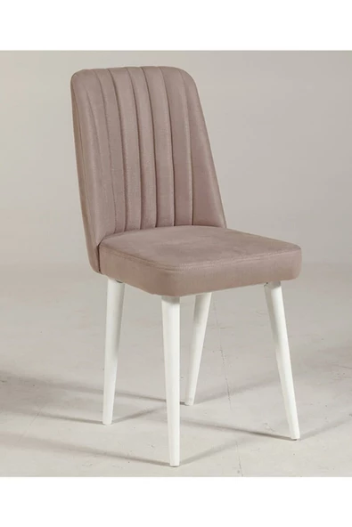 ZEYTUN Palermo Benchli Yemek Masası Takımı Beyaz Taş - 6