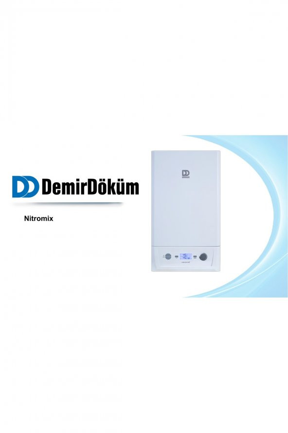 Demirdöküm Nitromix P24 Kw Premix Tam Yoğuşmalı Kombi