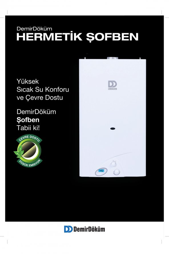 Demirdöküm L275-F 11 LT Hermetik Şofben - 2