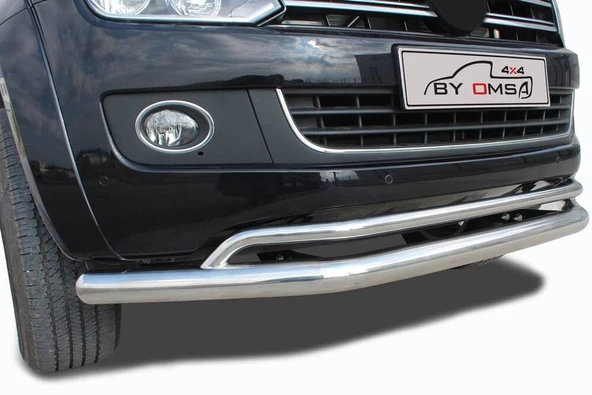 OMSA VW Amarok Vegas Ön Alt Koruma Çap:76-42 Krom 2016-2021 Arası - 2
