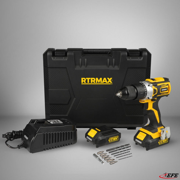 RTRMAX RTX2013B Şarjlı Matkap Kömürsüz Motor - 6