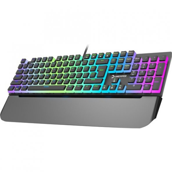 GamePower Suki Mekanik Kırmızı Switch Puding Keycaps Türkçe Q 104 Tuş USB Gaming Klavye - 2