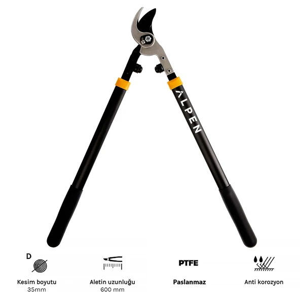 Alpen Weisshorn 260 Kalın Dal Budama Makası 60 Cm - 2