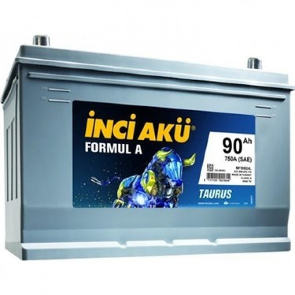 12V90AH İNCİ AKÜ 750 SAE