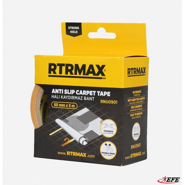 RTRMAX RNU0901 Halı Kaydırmaz Bant 50MMx15MT