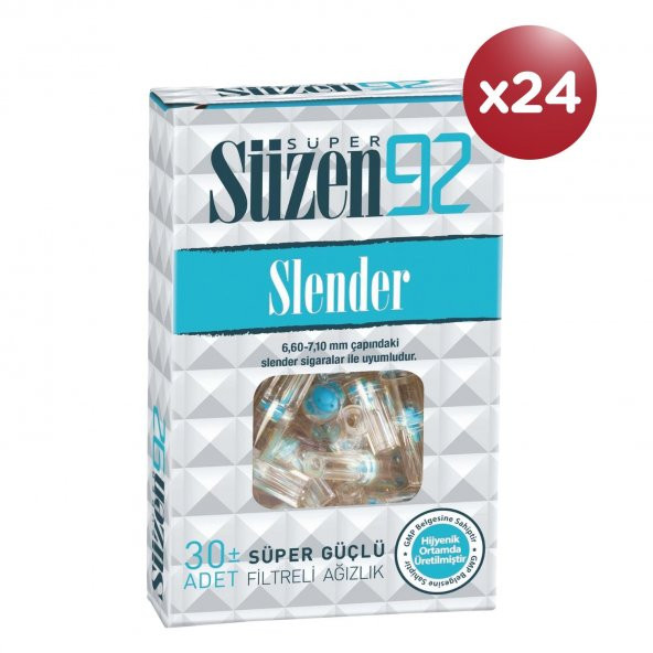 Süzen92 Slender Filtre 30x24 Bundle