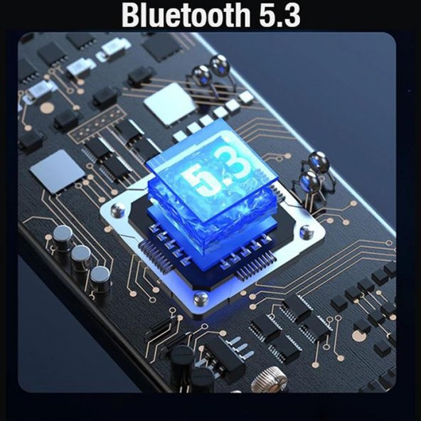 Coofbe Hc Seri Uzun Şarjlı 250mAh Bluetooth Vers.5.3 Dokunmatik IPX-5 HıFı Ses Gürültü Engelleyici Bluetooth Kulaklık - 5