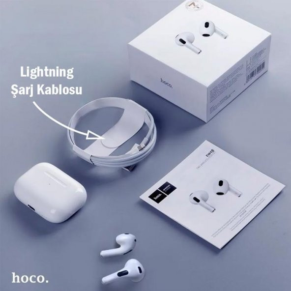 Coofbe Hc Seri Uzun Şarjlı 350mAh Bluetooth Vers.5.3 Dokunmatik IPX-5 HıFı Ses Gürültü Engelleyici Bluetooth Kulaklık - 3