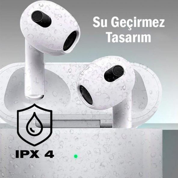 Coofbe Hc Seri Uzun Şarjlı 350mAh Bluetooth Vers.5.3 Dokunmatik IPX-5 HıFı Ses Gürültü Engelleyici Bluetooth Kulaklık - 4