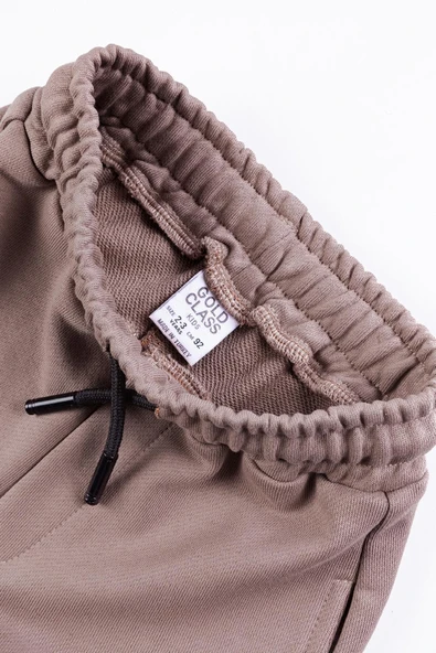 Lastikli Bel ve Paça Cepli Erkek Çocuk Eşofman Altı - Resim 4