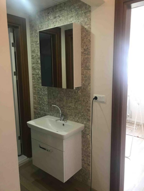 70x38cm Silinebilir Kendinden Yapışkanlı Çift Renk Gri Beyaz Esnek Tuğla Sünger Duvar Paneli Kağıdı