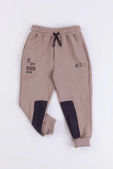 Lastikli Bel ve Paça Cepli Erkek Çocuk Eşofman Altı - Resim 5