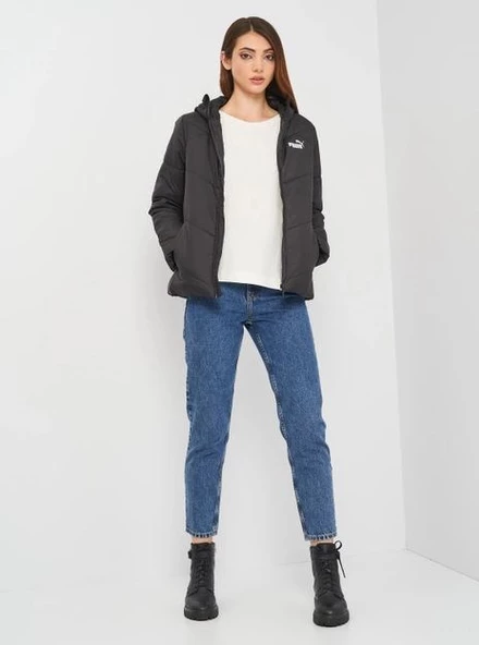 PUMA Kadın Şişme Siyah Spor Mont - 4