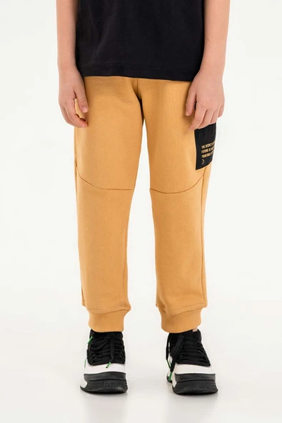 Fileli Cep Lastikli Bel ve Paça Erkek Çocuk Eşofman Altı - 9